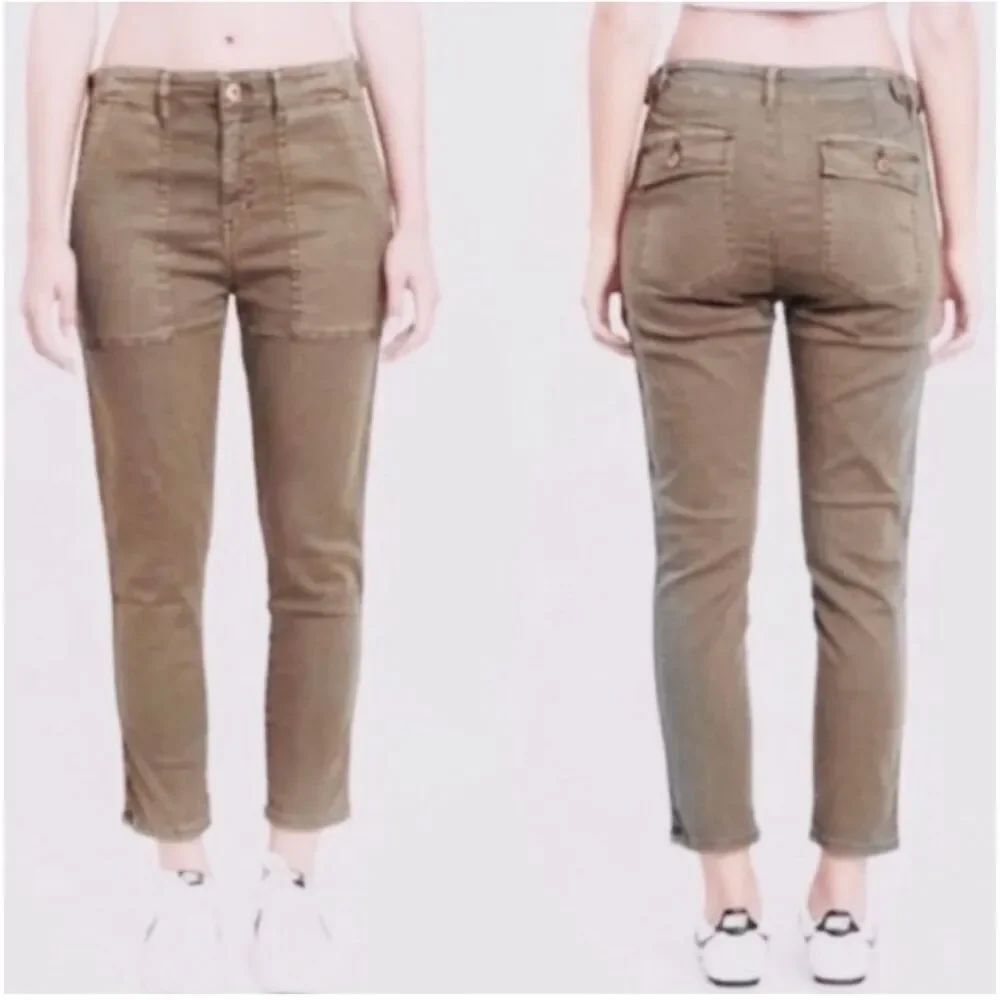✨Pistola Mara Straight Leg Capri Brown Sz 31 Pants✨